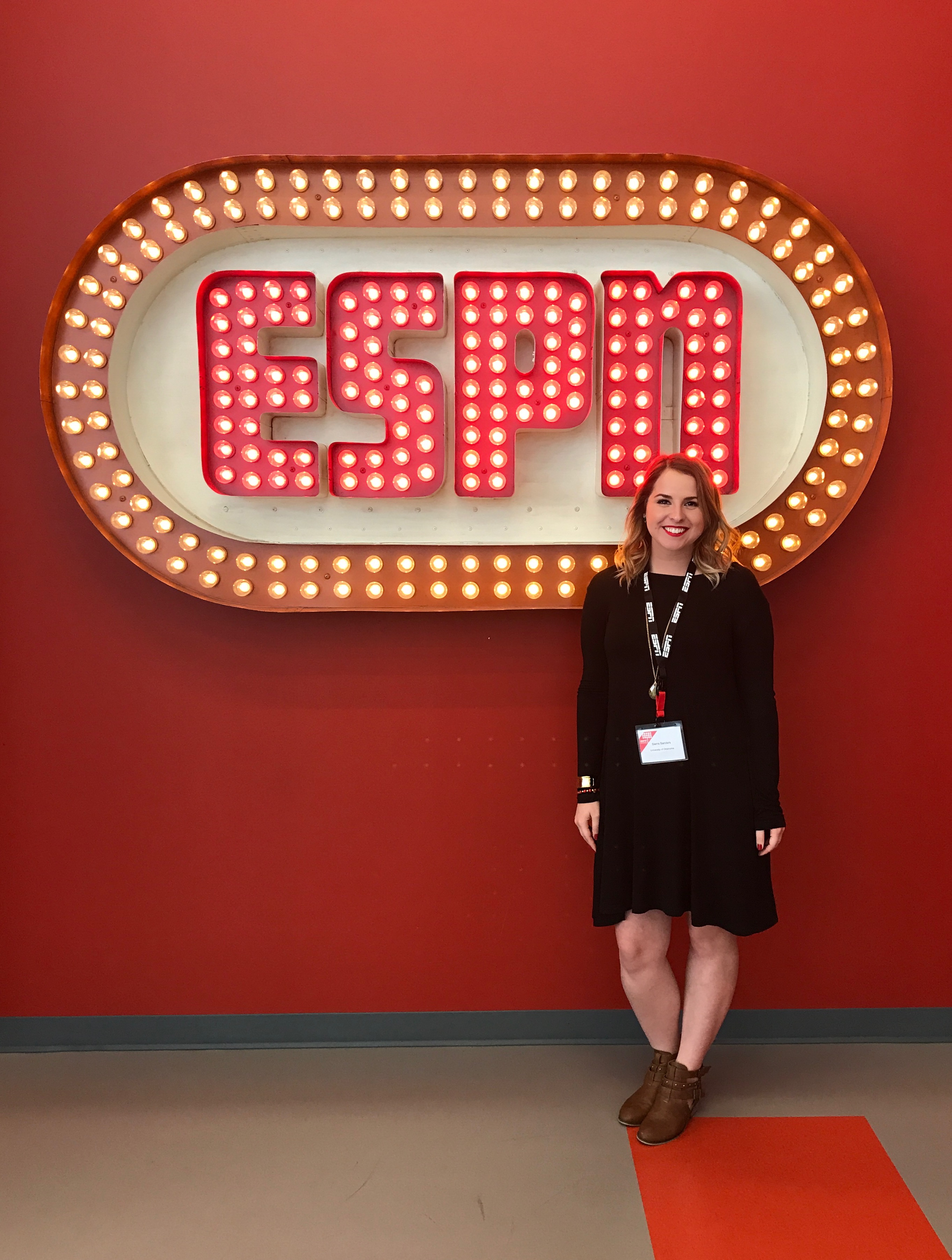 Sierra Sanders at ESPN