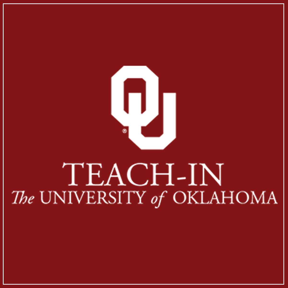 OU Teach-in logo