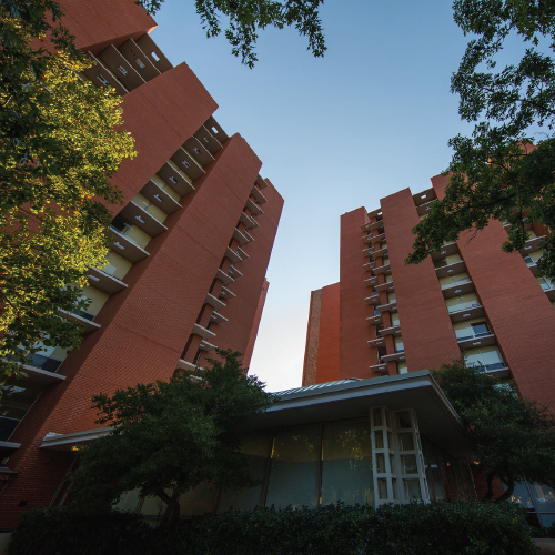 OU residence hall building