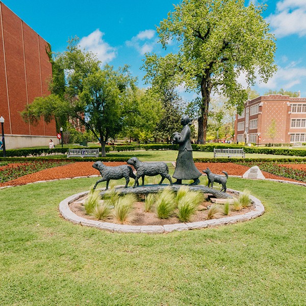 Homeward Bound statue on OU Campus