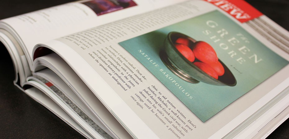 Open page of the W-L-T magazine.