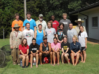 Field Herp Class 2011 - Geoff & Emily Carpenter